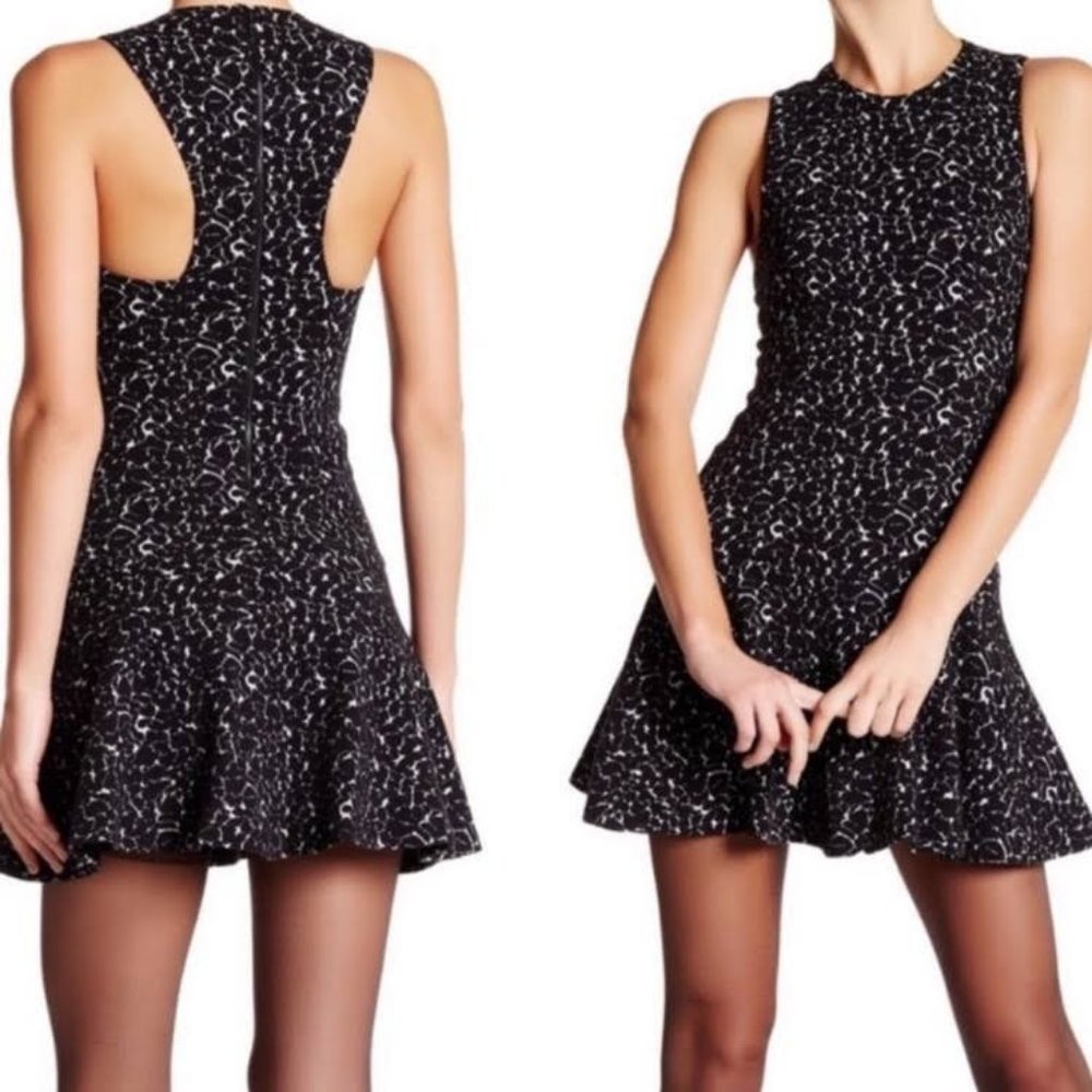 Alice & Olivia Printed Mini Dress - Size 0